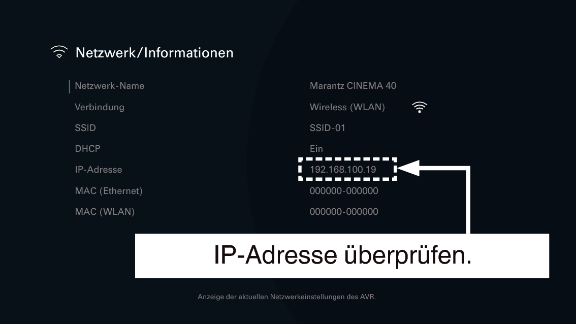 GUI NetworkInfo C40